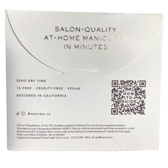 ManiMe Stick on Gels Mochi Ombre Pink 18 Nail Polish Strips - Picture 2 of 2